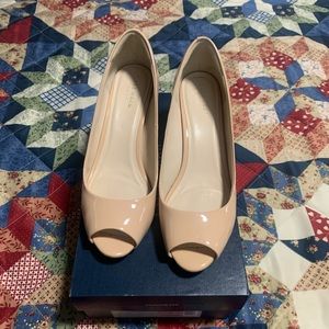 Nude Cole Haan Wedges